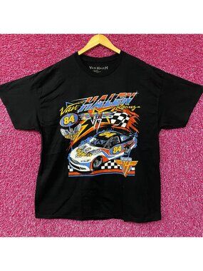 Van Helen Race Car 84 Graphic Design T-Shirt XL